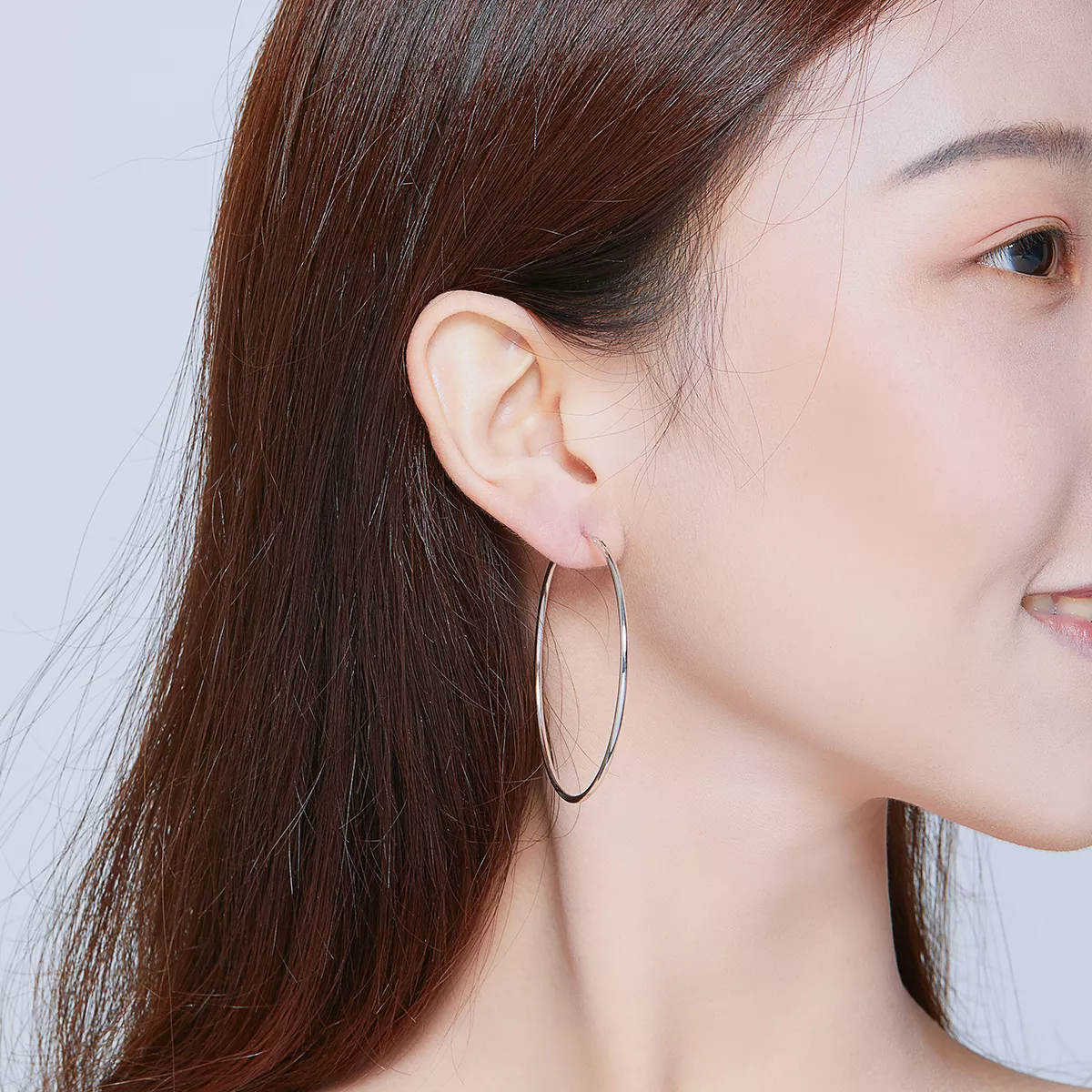 Brinco Argolas Linha Simples estilo Pandora - SCE711