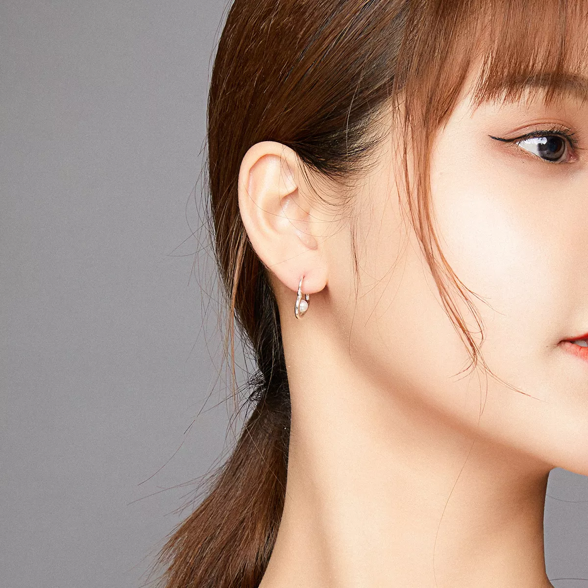 Brinco Argolas O Coração do Tesouro estilo Pandora - SCE939