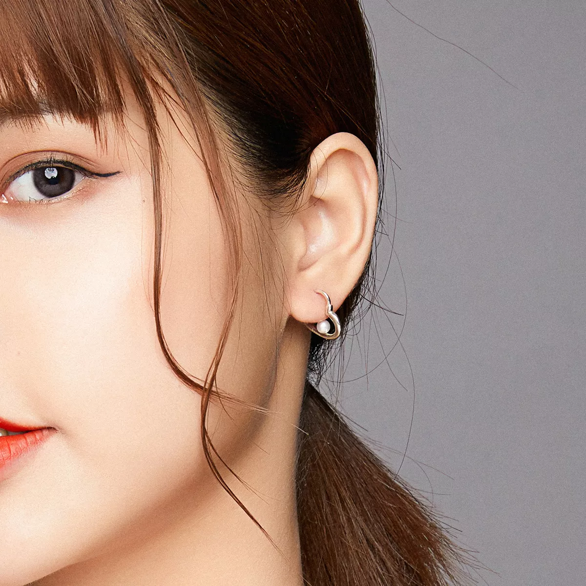 Brinco Argolas O Coração do Tesouro estilo Pandora - SCE939