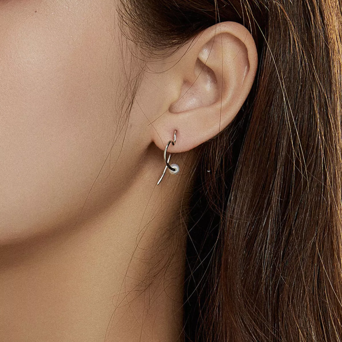 Brinco Argolas O Coração do Tesouro estilo Pandora - SCE964