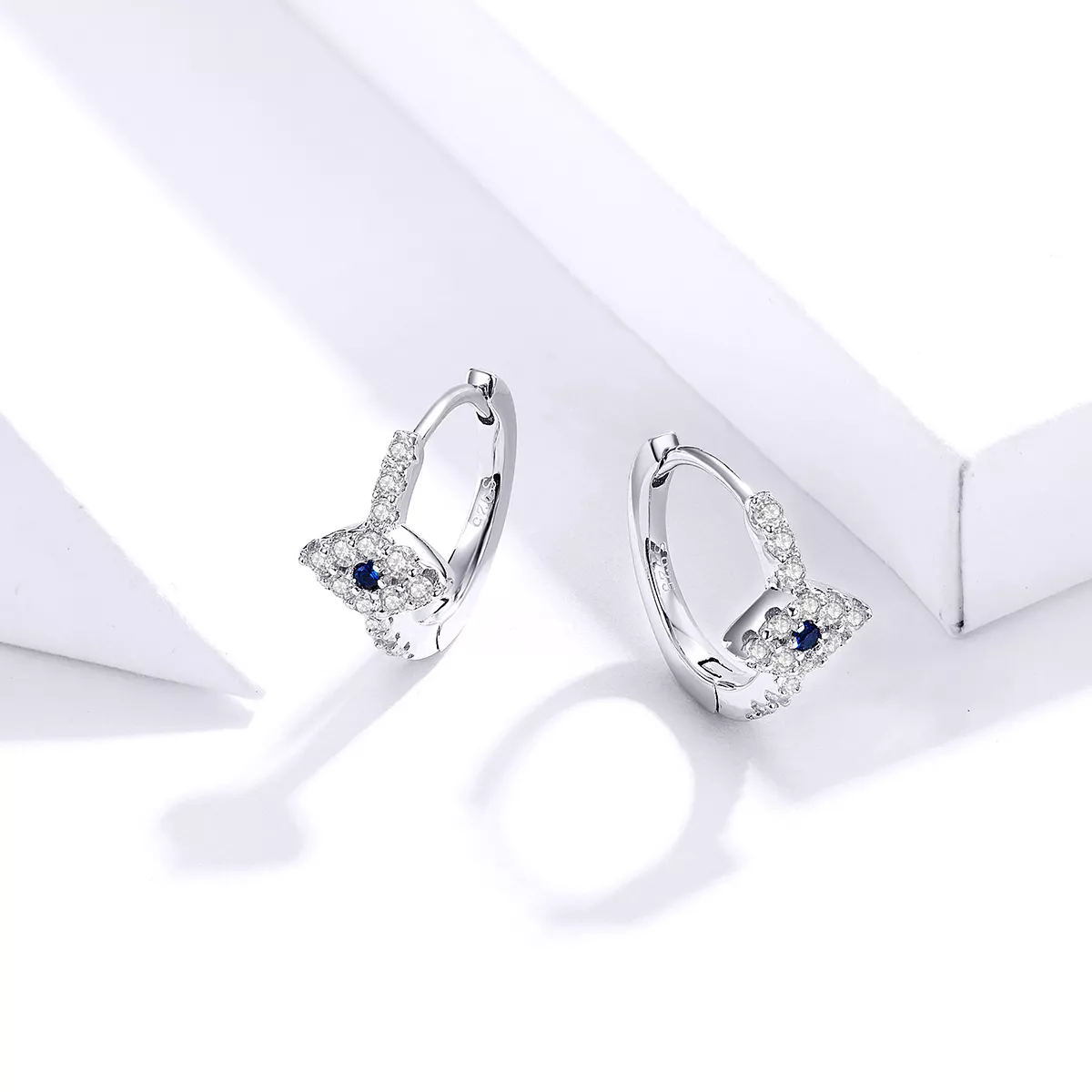 Brinco Argolas Olho do diabo estilo Pandora - SCE783-A