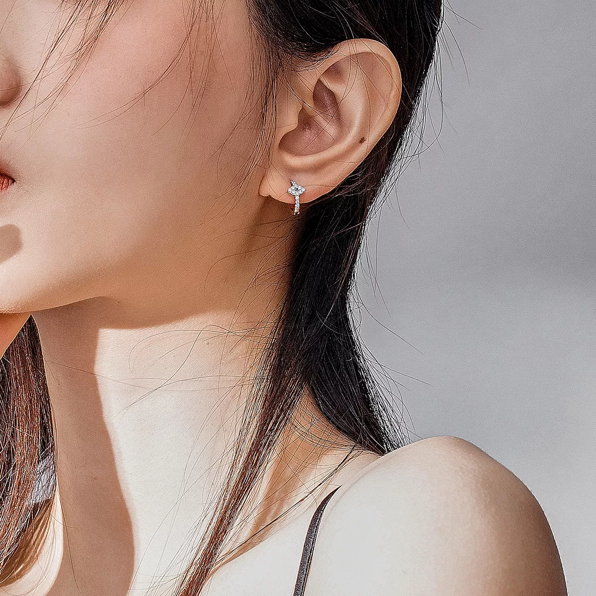 Brinco Argolas Olho do diabo estilo Pandora - SCE783-A