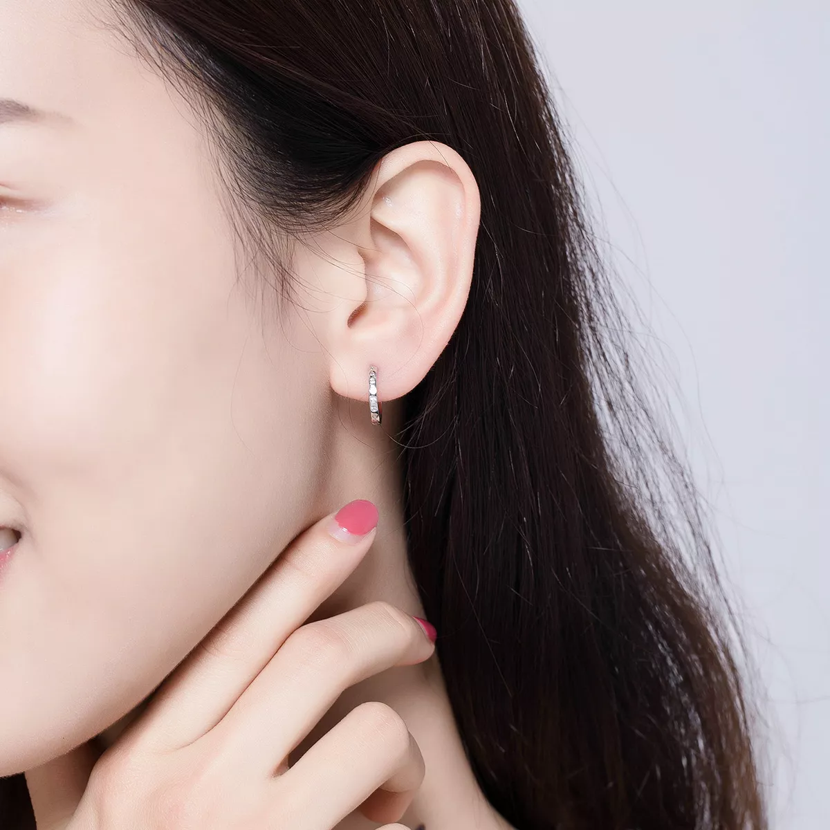 Brinco Argolas Simples estilo Pandora - BSE101