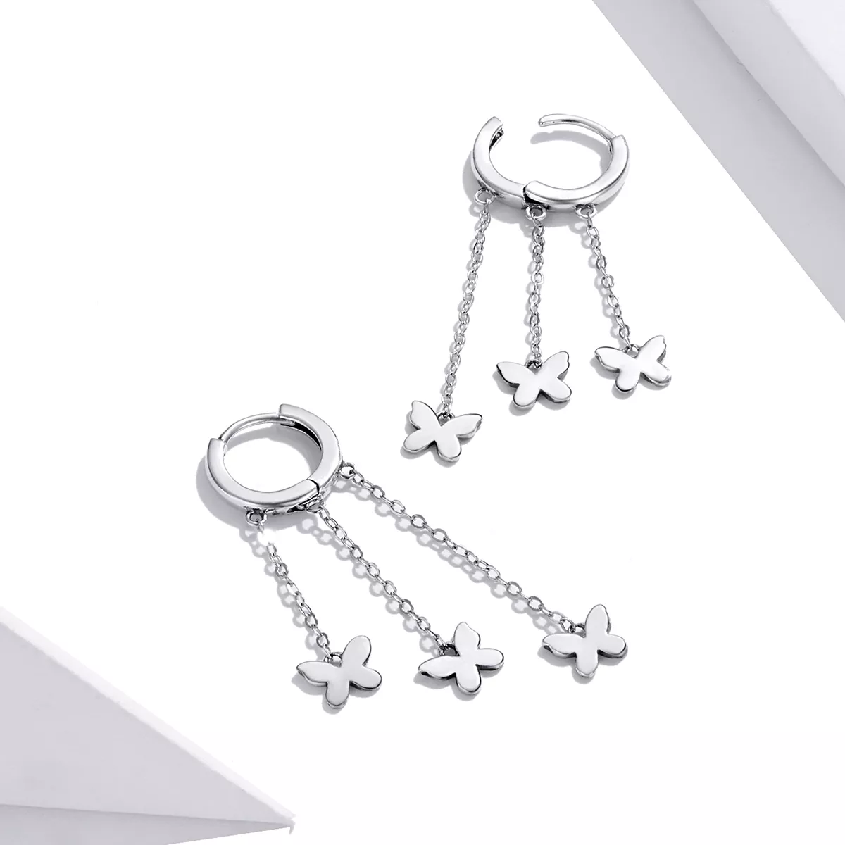 Brinco Borboleta Tassel estilo Pandora - SCE1173