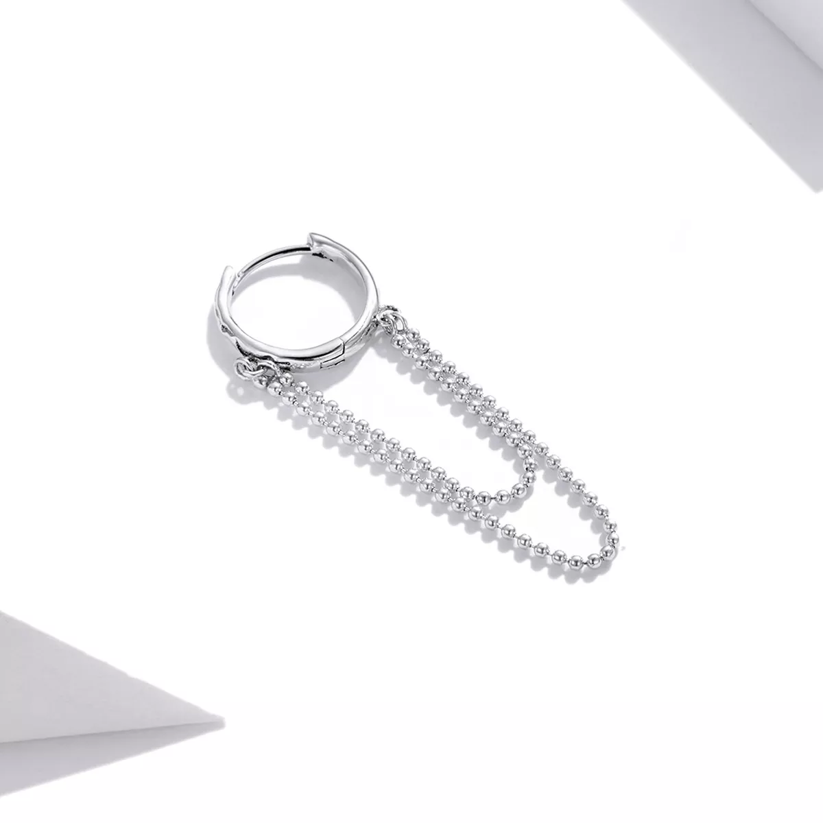 Brinco Corrente de pérolas estilo Pandora - SCE1121