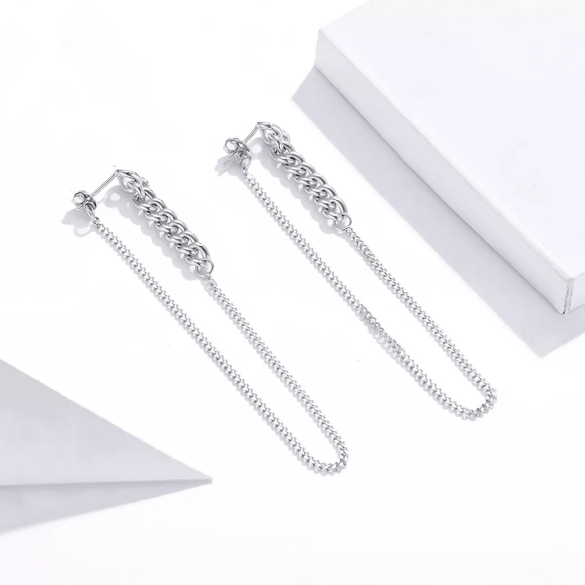 Brinco Corrente vintage estilo Pandora - SCE1011