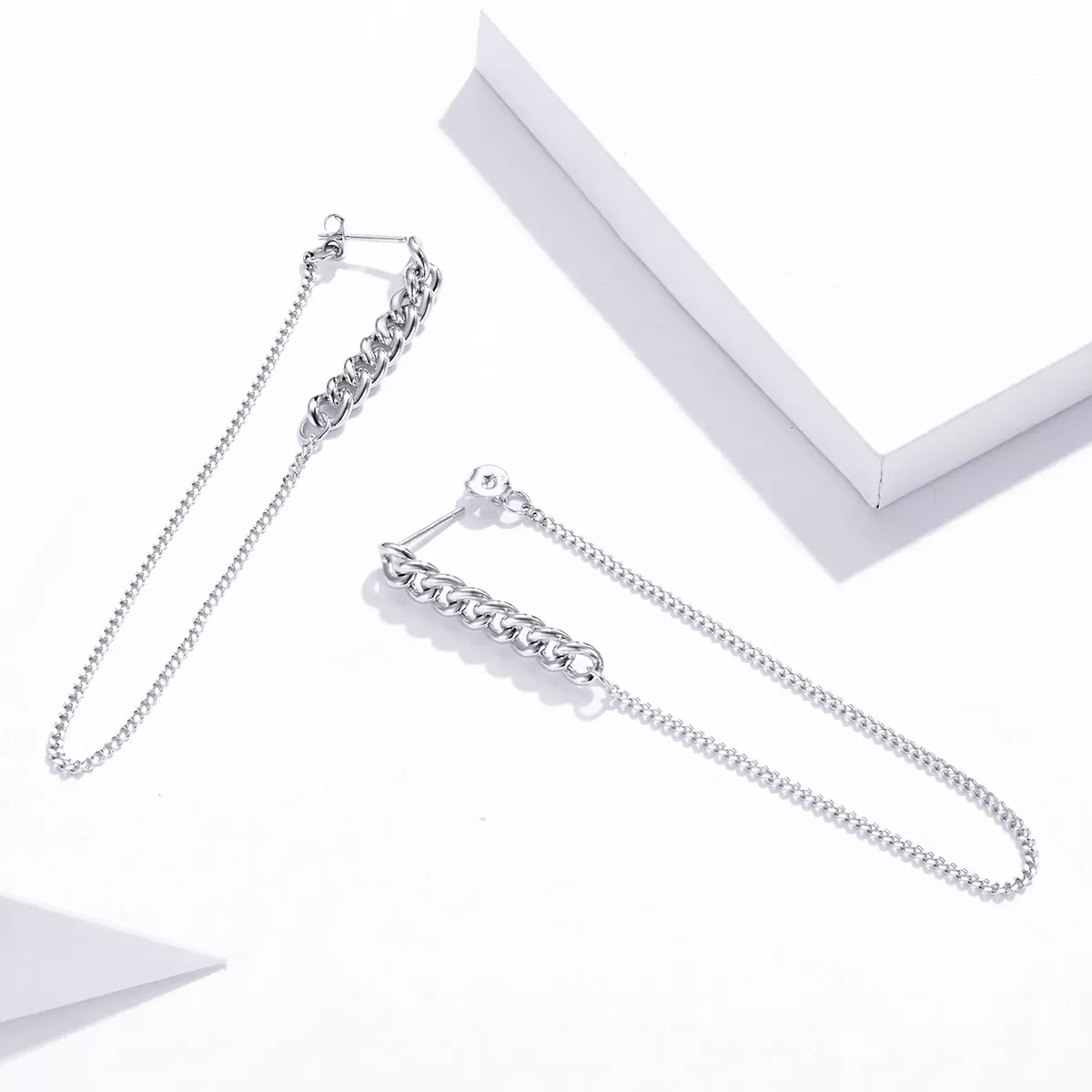 Brinco Corrente vintage estilo Pandora - SCE1011