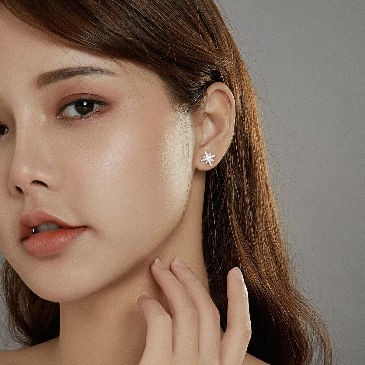 Brinco Estrelas brilhantes estilo Pandora - BSE433