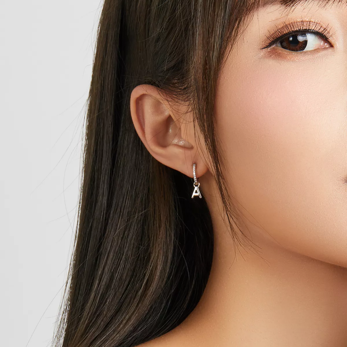 Brinco Letra A life Pandora - SCE848-A