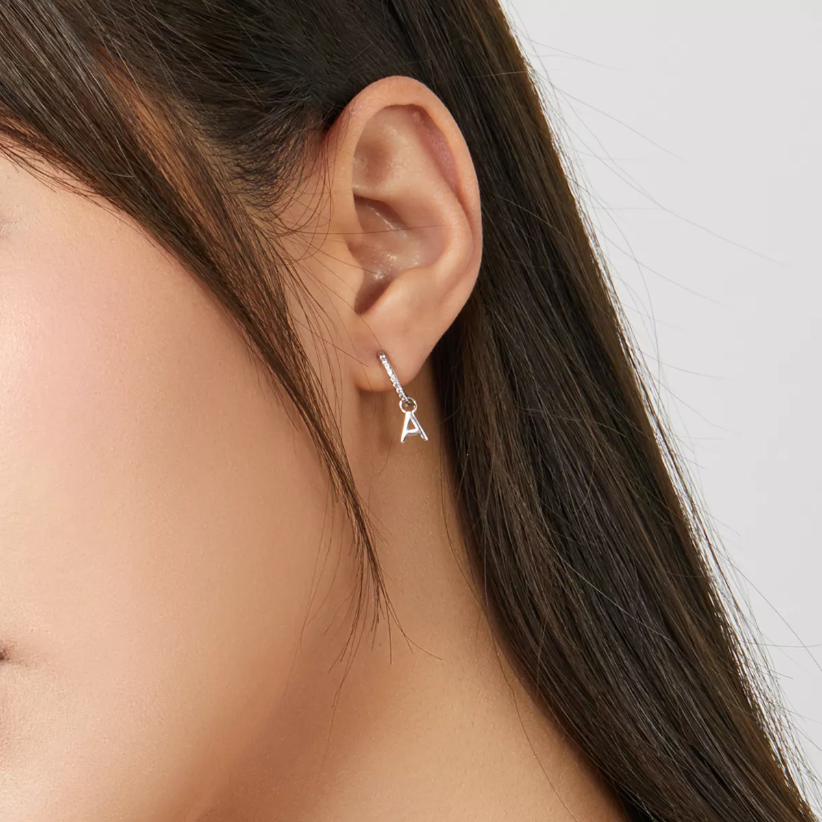 Brinco Letra A life Pandora - SCE848-A