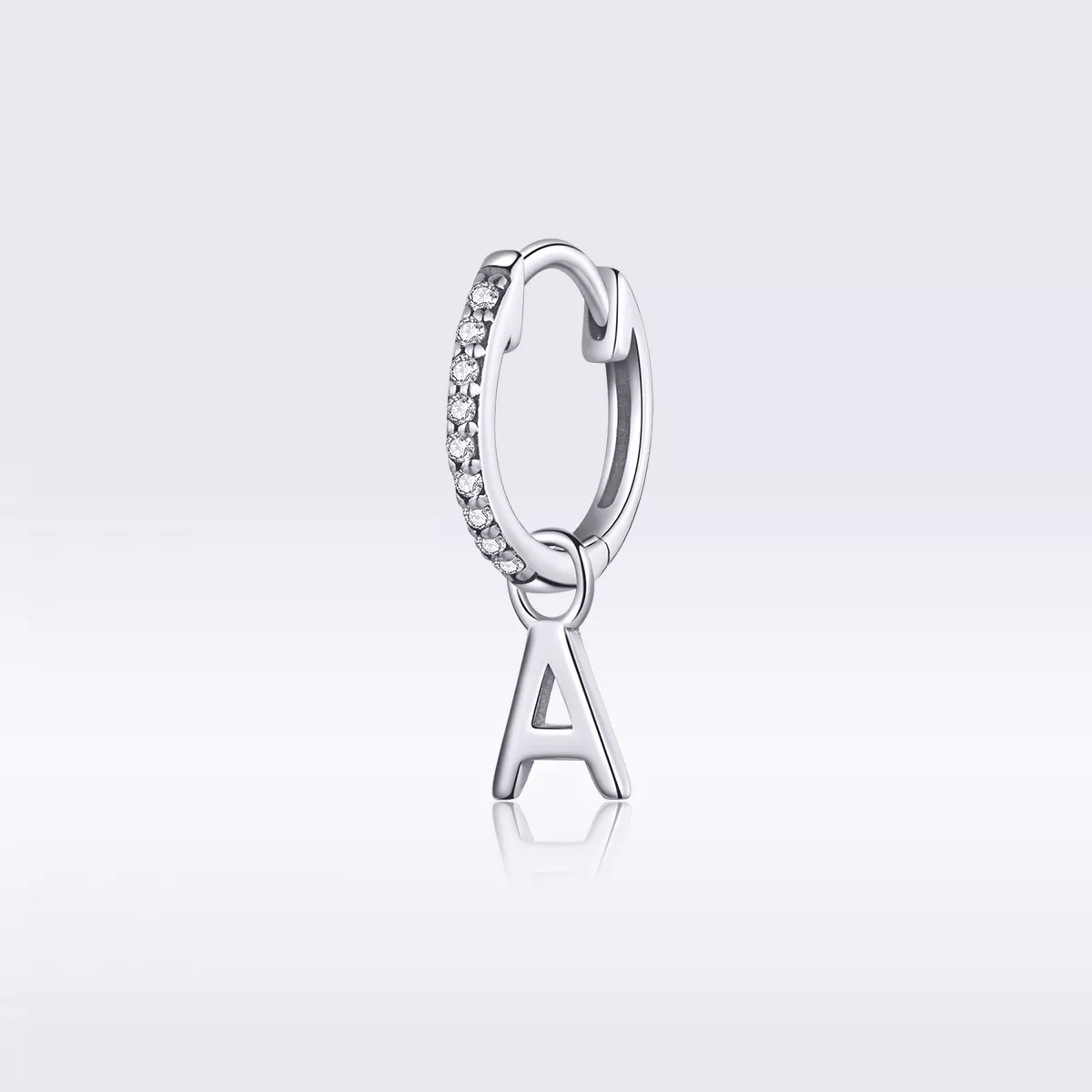 Brinco Letra A life Pandora - SCE848-A