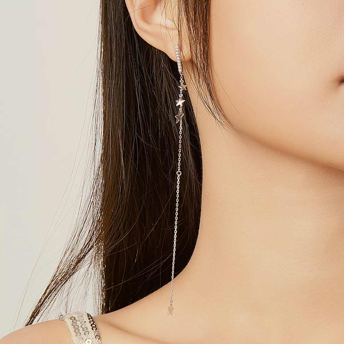 Brinco Manga Brilhante life Pandora - BSE349