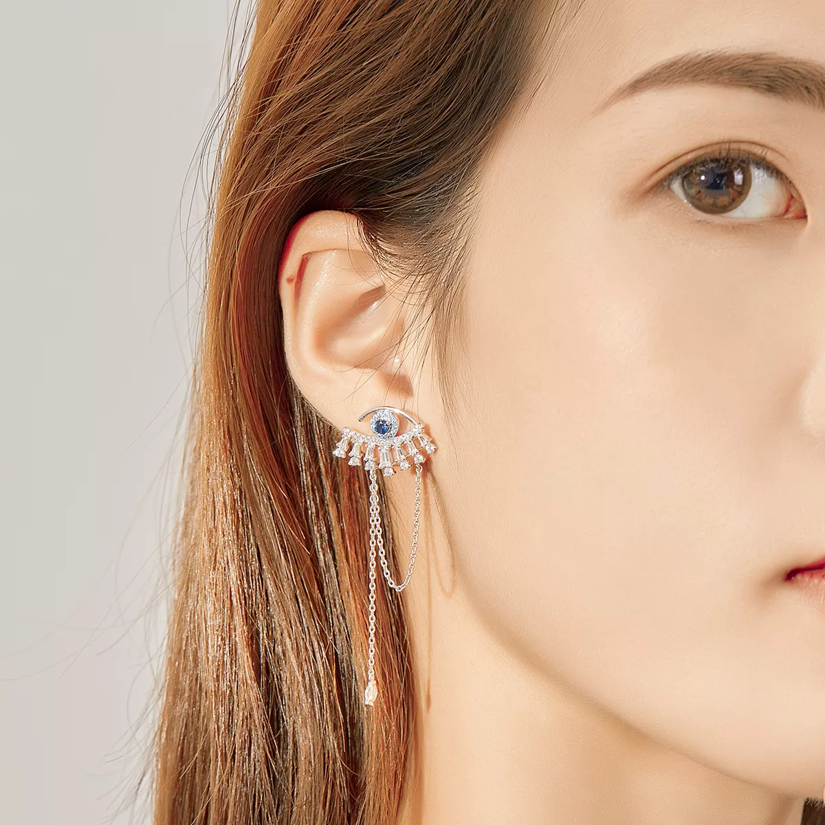 Brinco Olho de Sorte life Pandora - BSE334