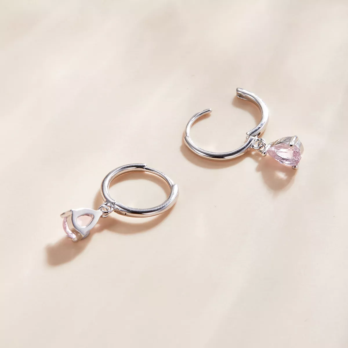 Brinco Pingo D'água estilo Pandora - SCE1018-PK