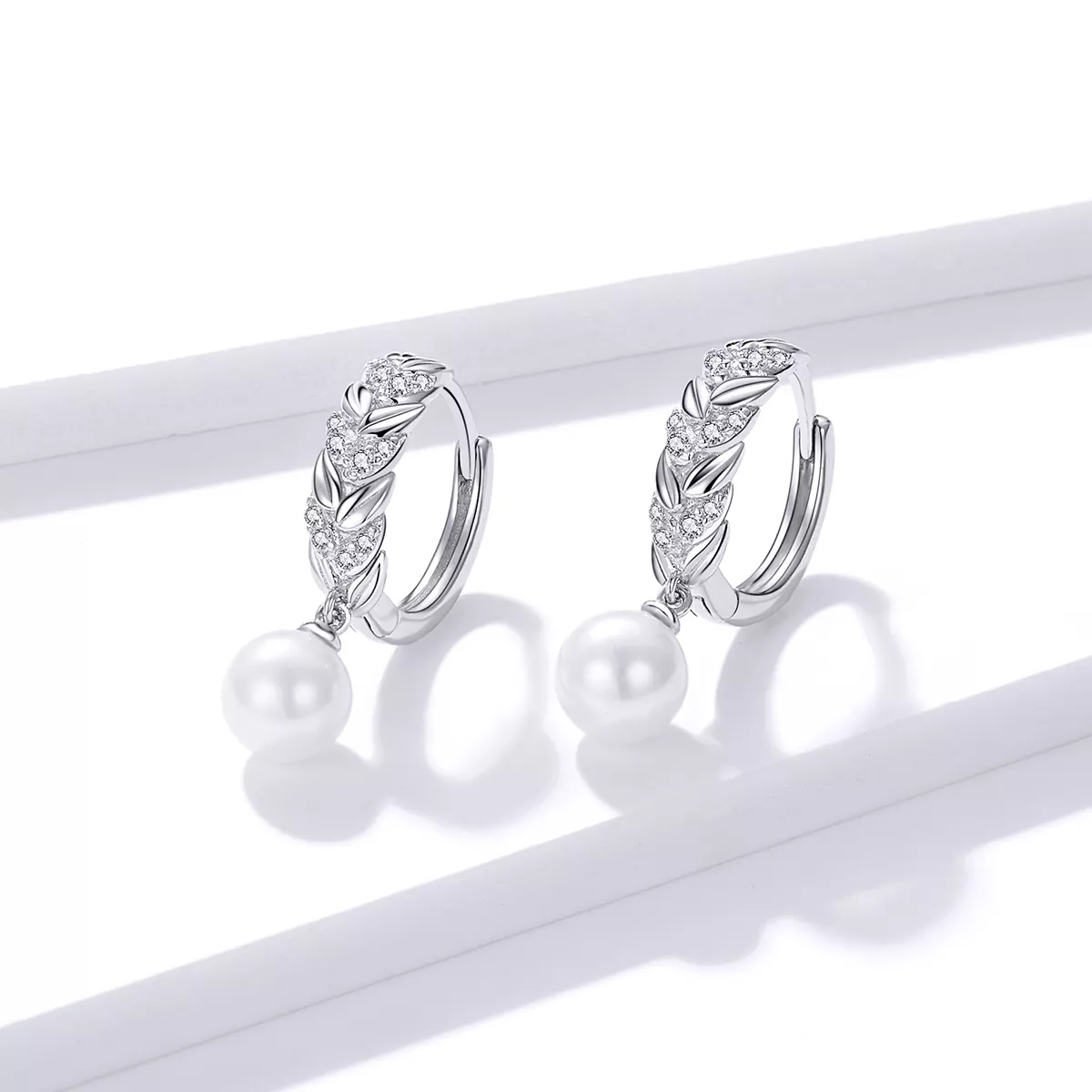 Brinco Trigo Brilhante estilo Pandora - BSE446