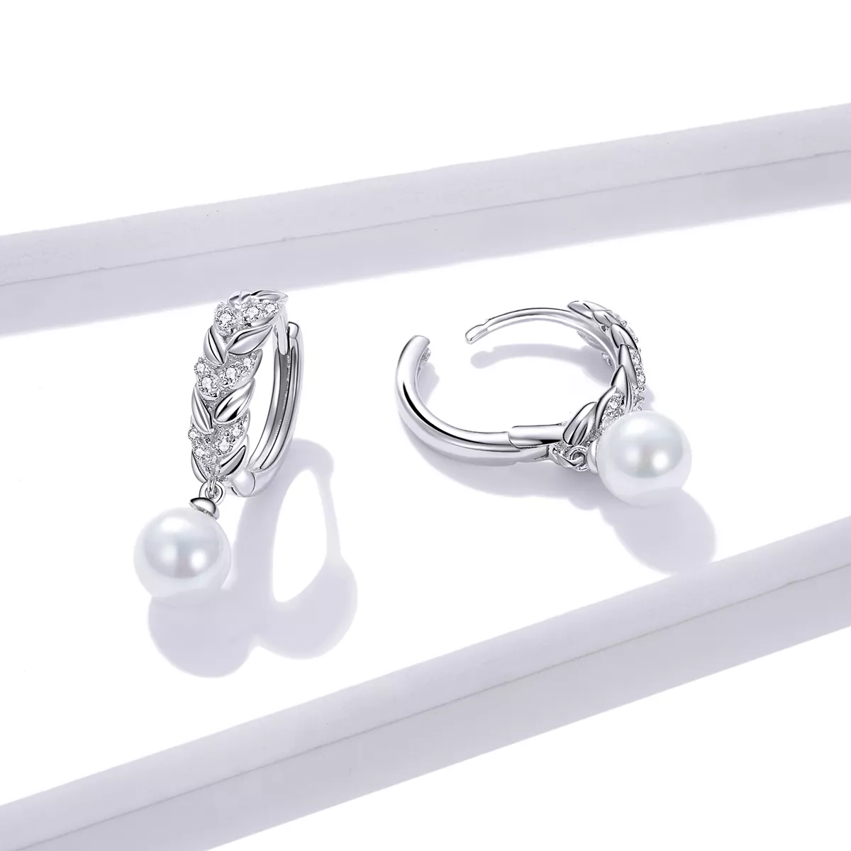 Brinco Trigo Brilhante estilo Pandora - BSE446