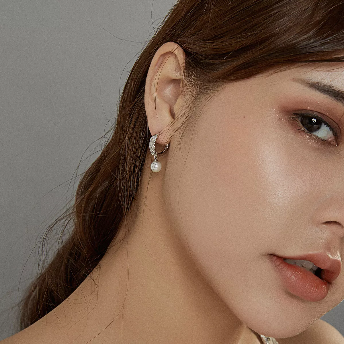 Brinco Trigo Brilhante estilo Pandora - BSE446