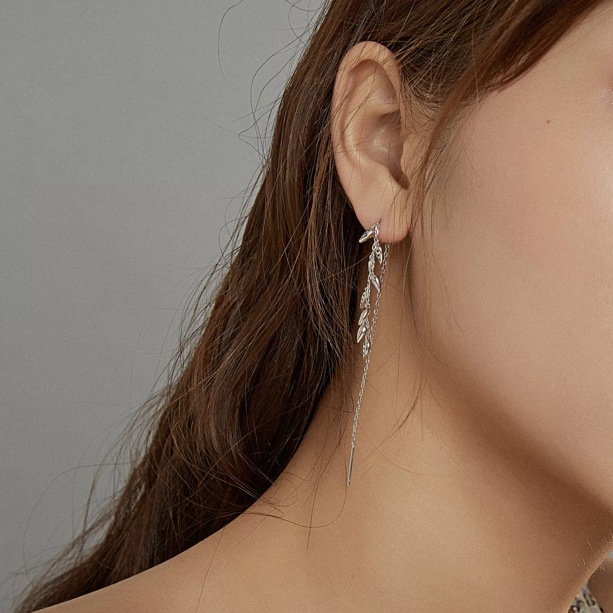 Brinco Trigo Brilhante life Pandora - BSE447