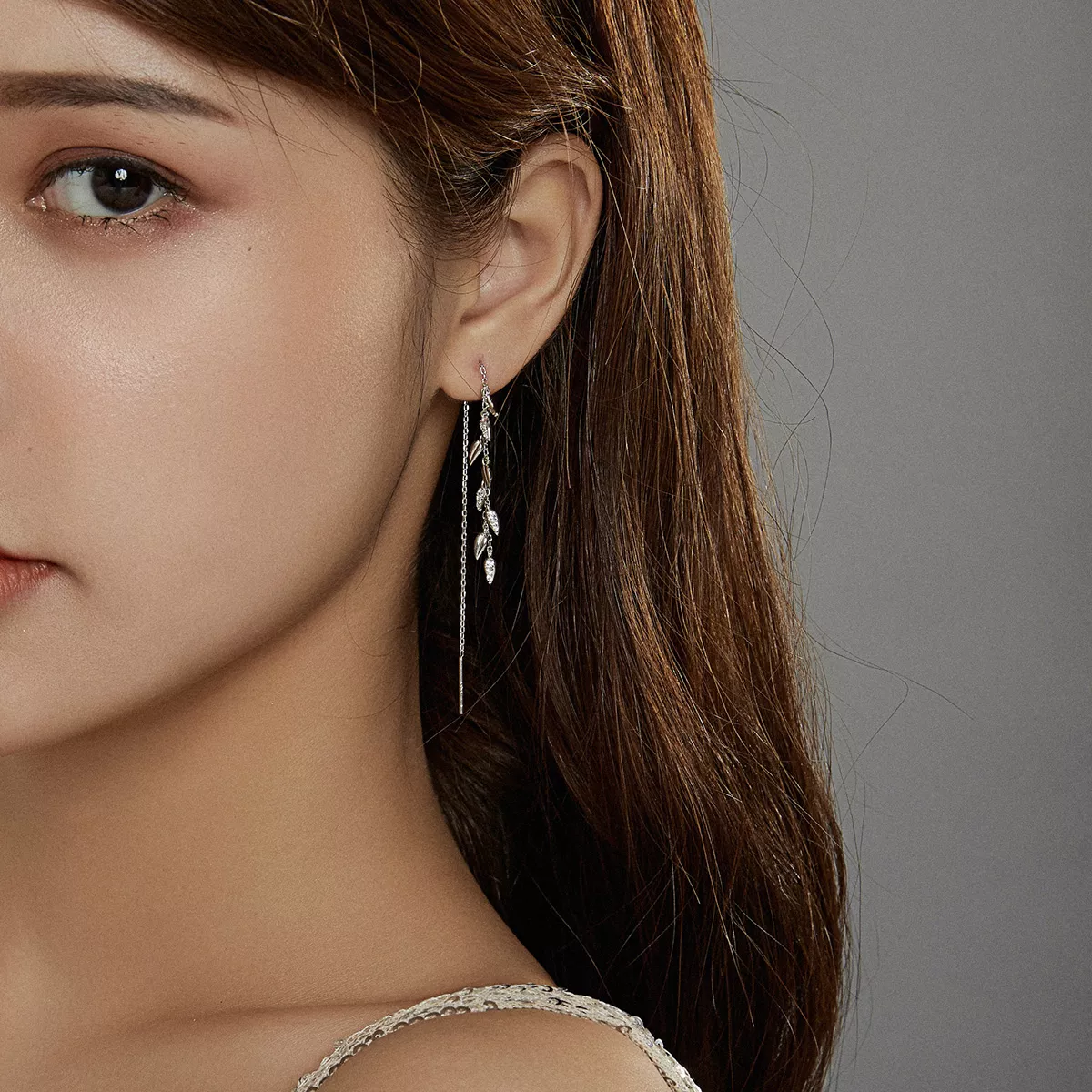 Brinco Trigo Brilhante life Pandora - BSE447