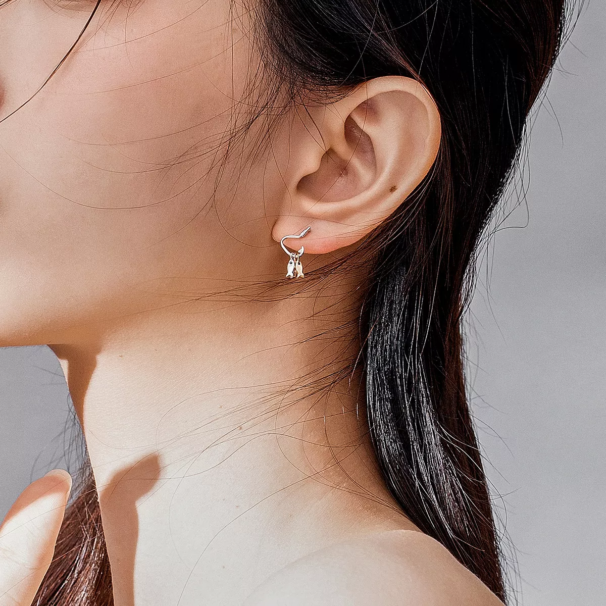 Brinco Três peixes life Pandora - SCE789