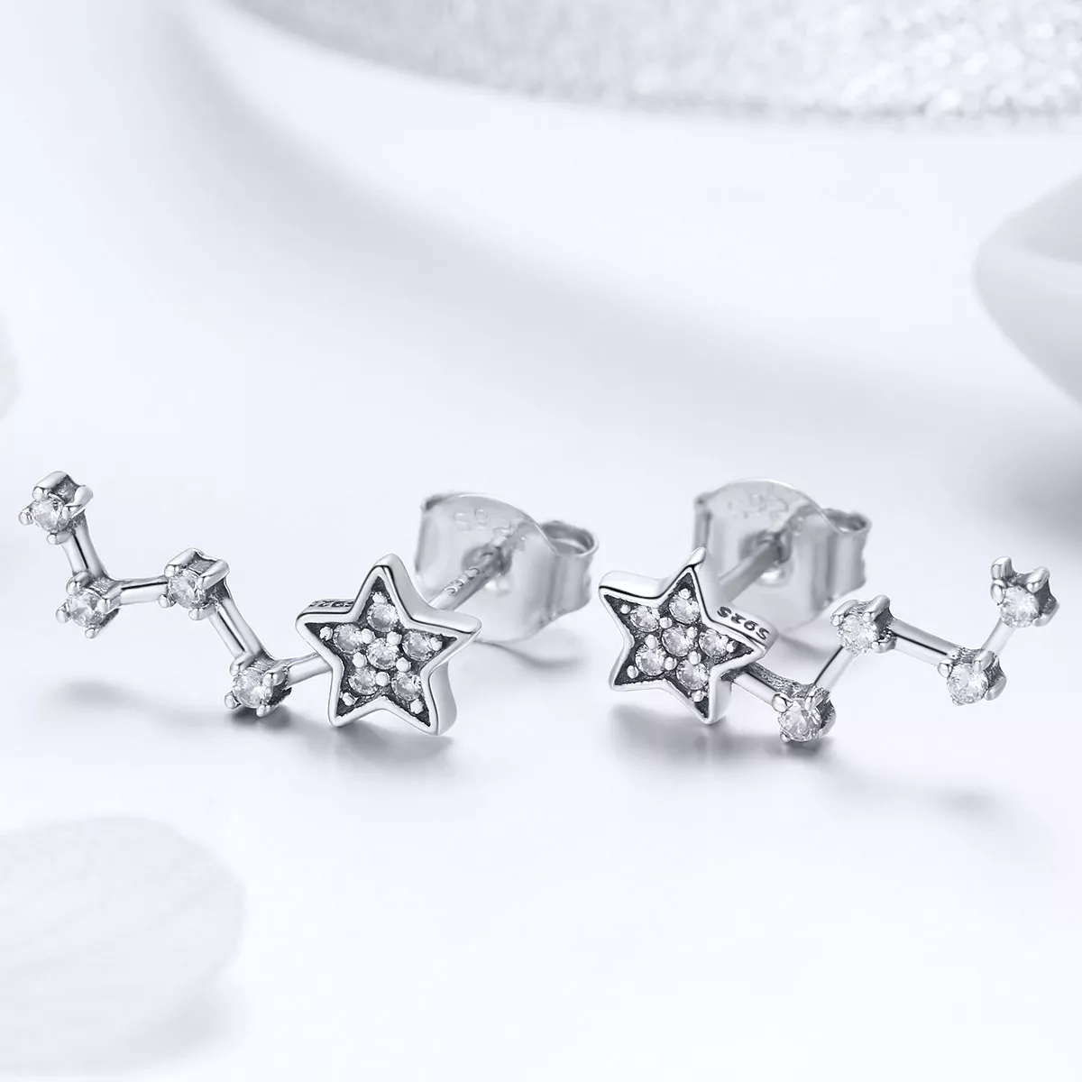 Brincos Petit A espera das estrelas estilo Pandora - SCE439