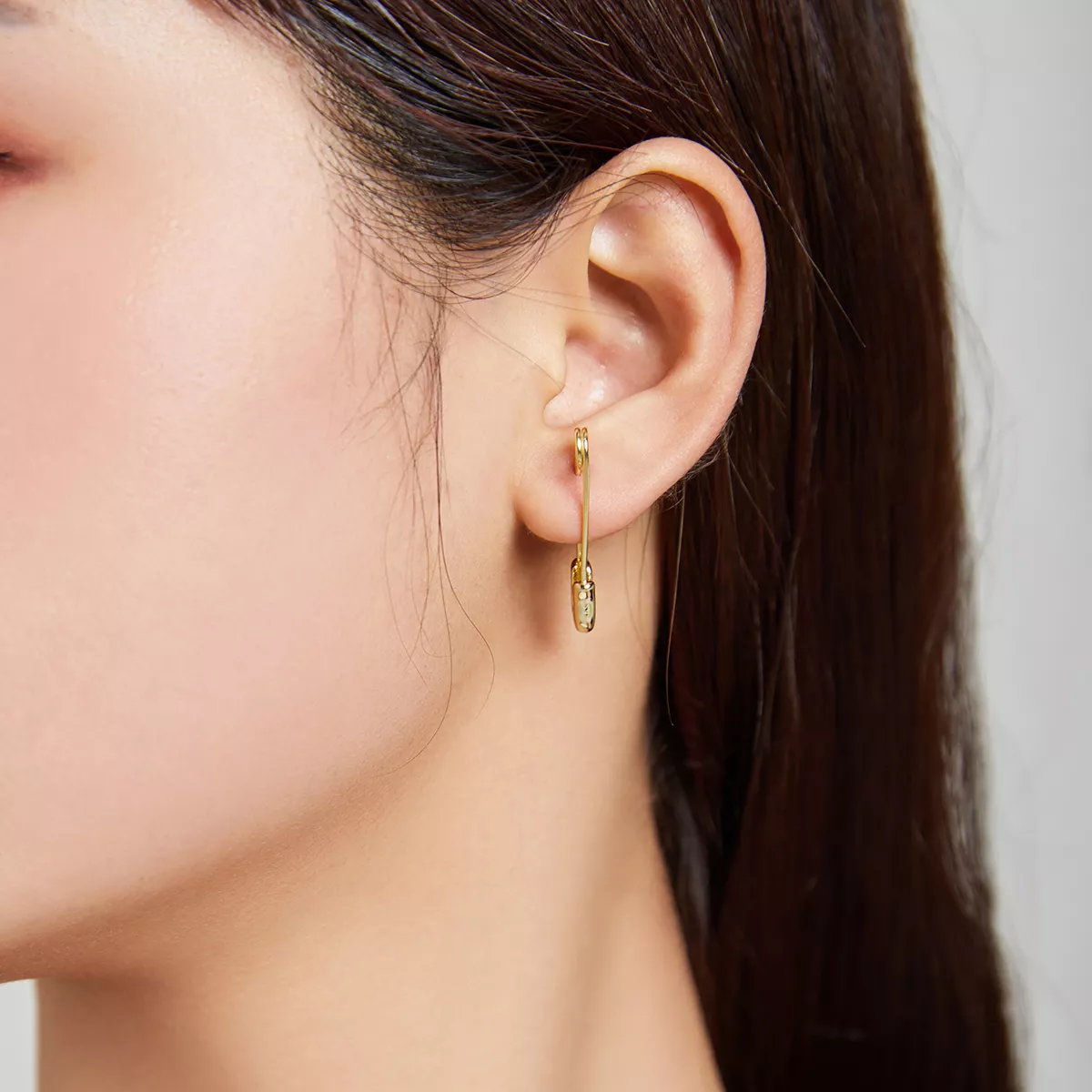 Brincos Petit Alfinete estilo Pandora - SCE1086