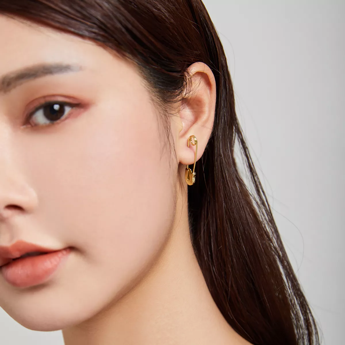 Brincos Petit Alfinete estilo Pandora - SCE1086