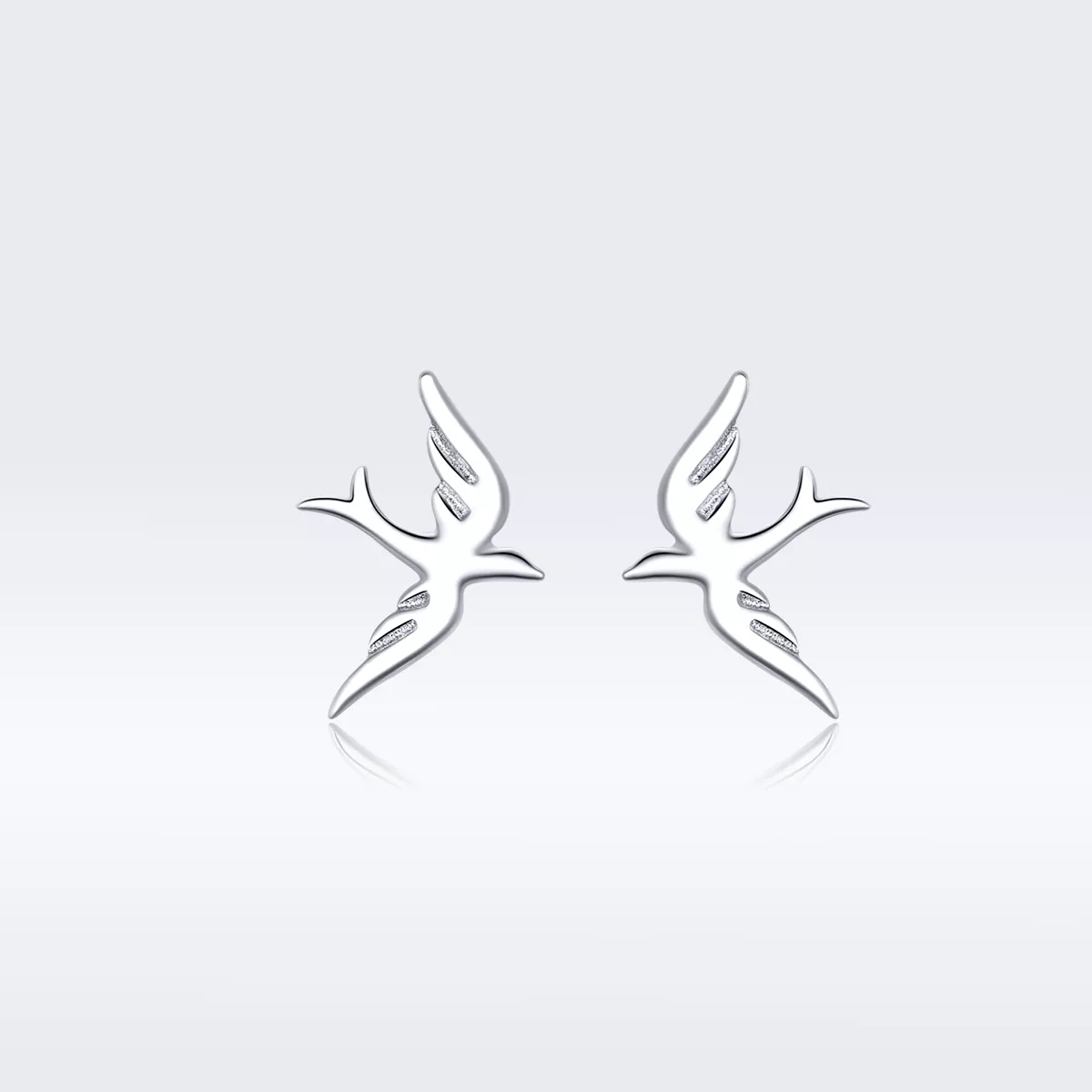 Brincos Petit Andorinha da Primavera estilo Pandora - BSE302