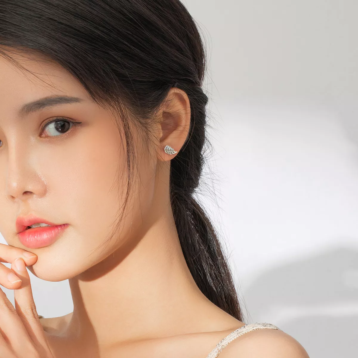 Brincos Petit Asas life Pandora - SCE882