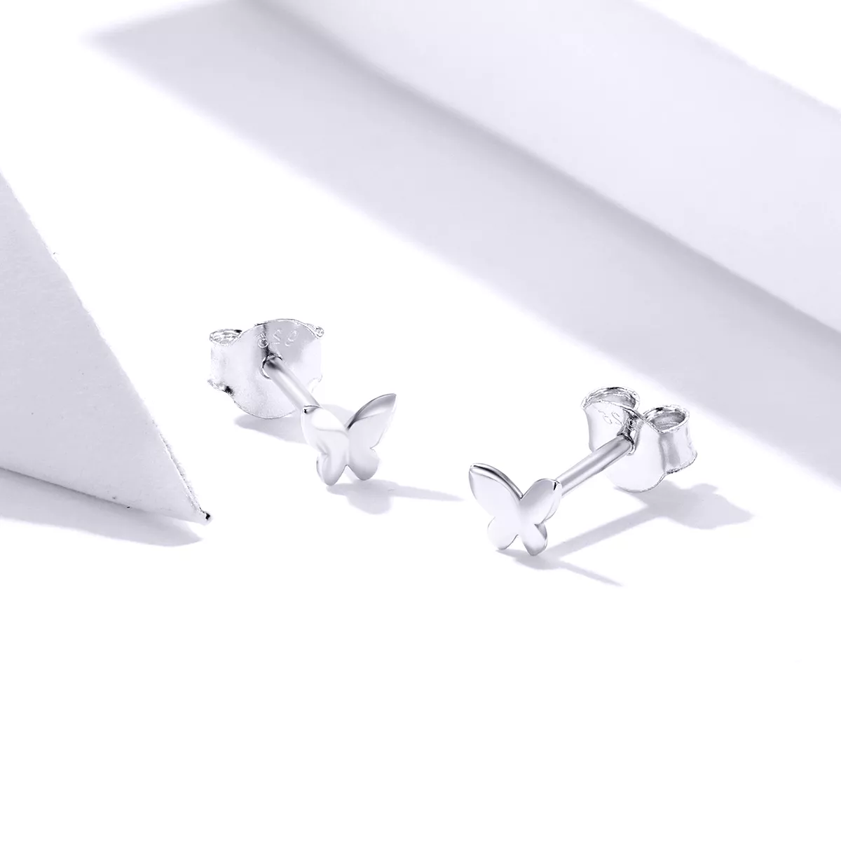 Brincos Petit Borboleta estilo Pandora - SCE775