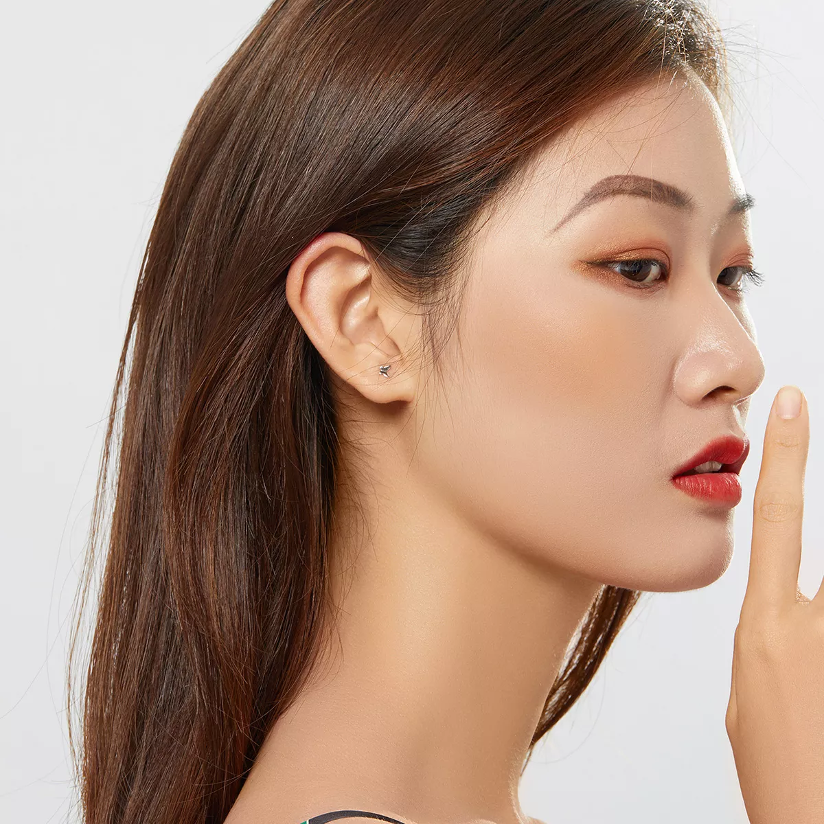 Brincos Petit Borboleta estilo Pandora - SCE775