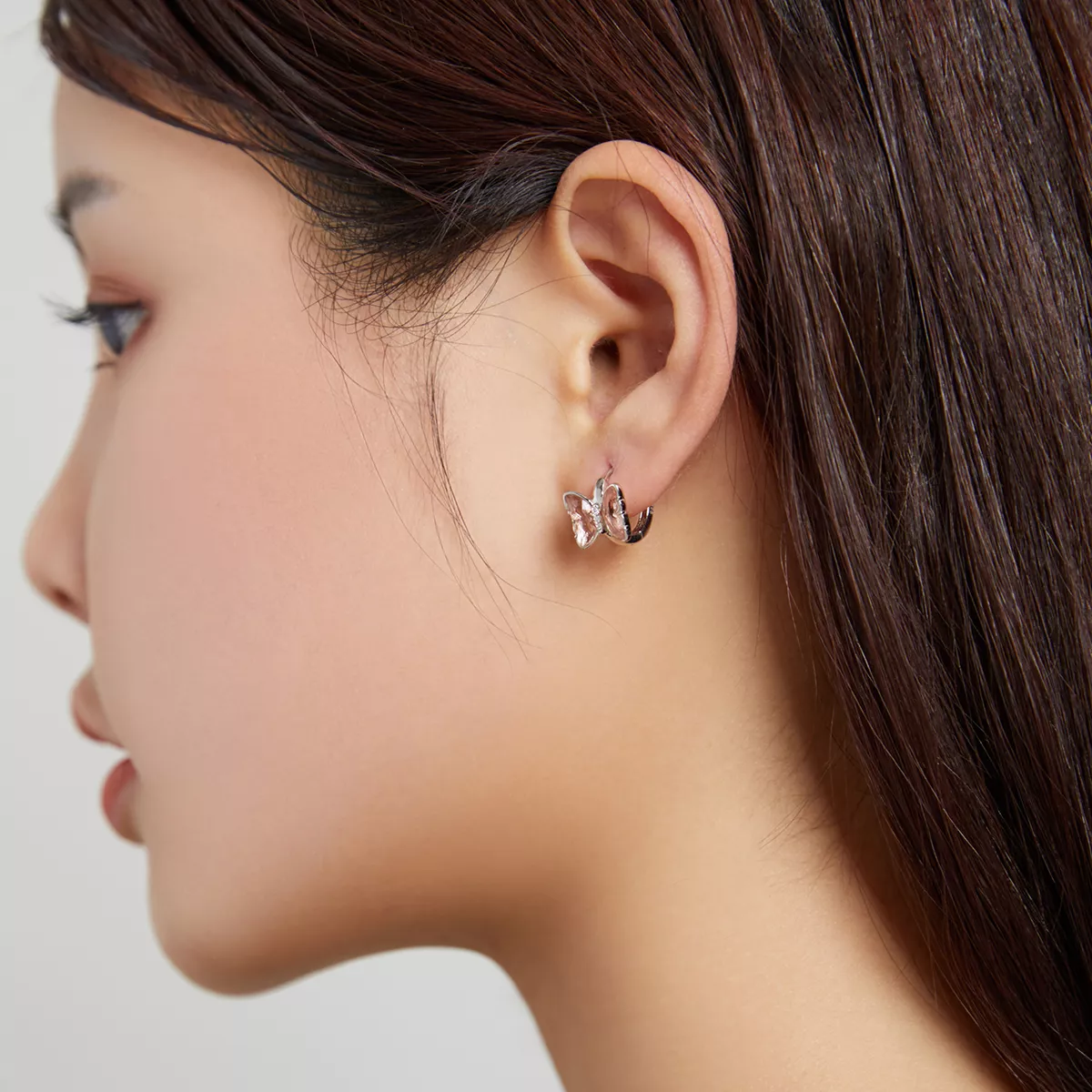 Brincos Petit Borboletas estilo Pandora - SCE1105