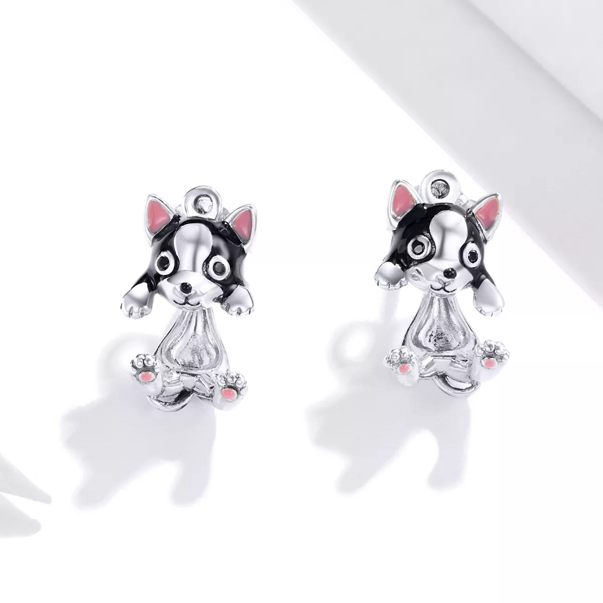 Brincos Petit Cachorro estilo Pandora - SCE978