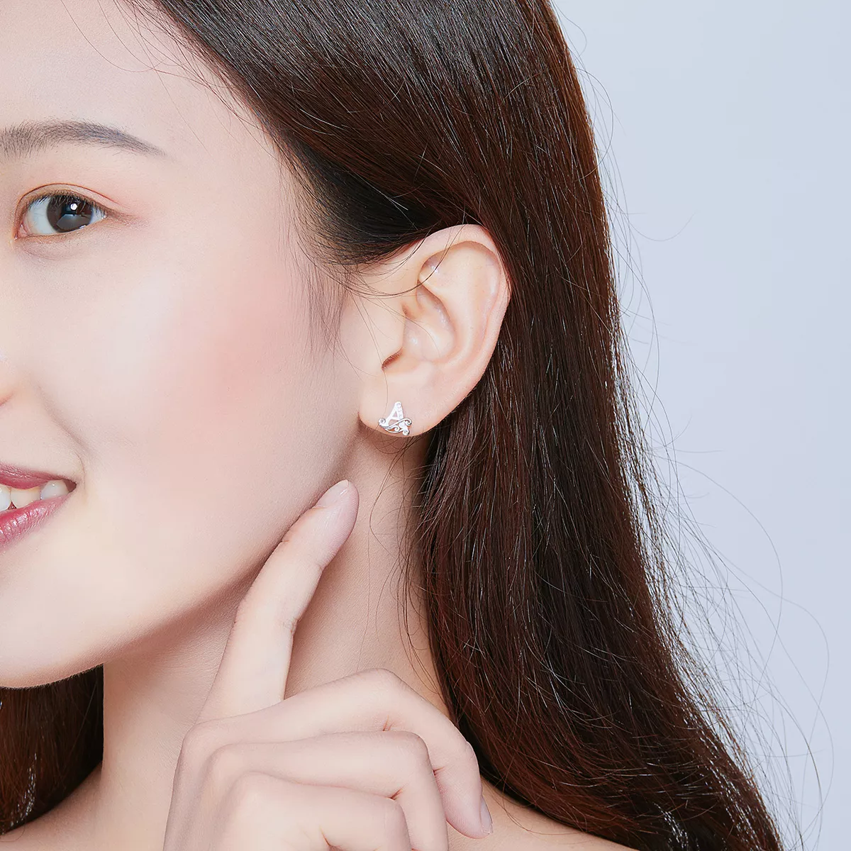 Brincos Petit Carta Anti-Alergia A estilo Pandora - SCE714