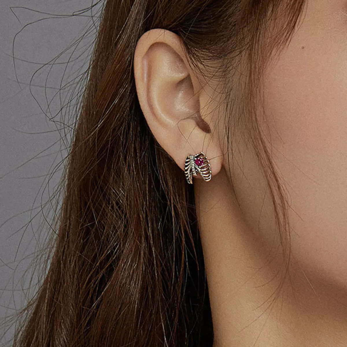 Brincos Petit Costelas estilo Pandora - SCE970