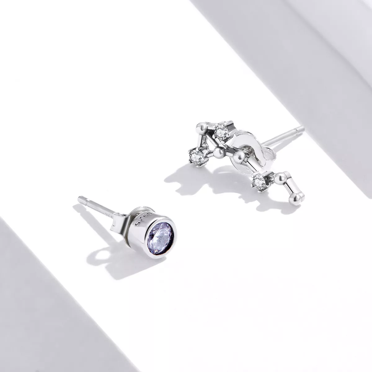 Brincos Petit Céu estrelado estilo Pandora - SCE912-8