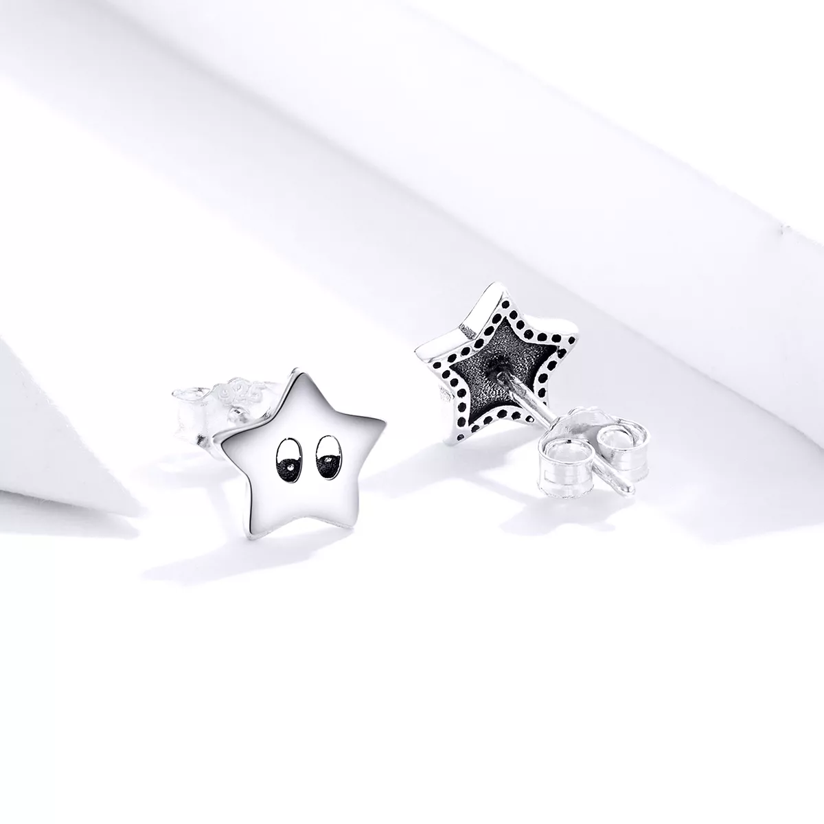 Brincos Petit Estrelas vintage estilo Pandora - SCE796