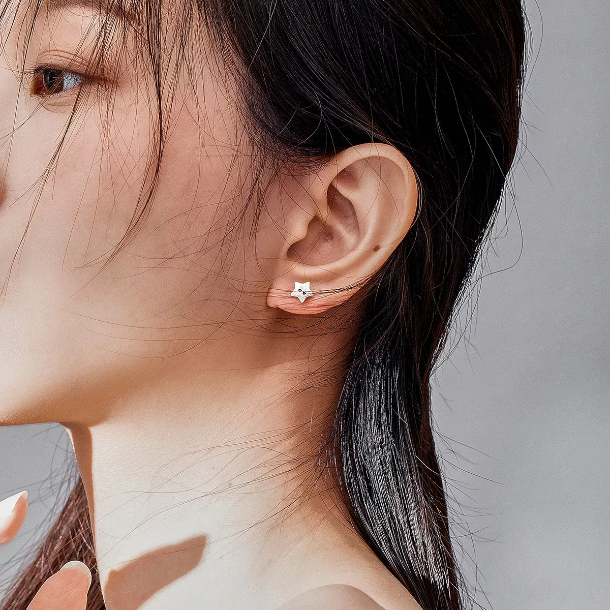 Brincos Petit Estrelas vintage estilo Pandora - SCE796