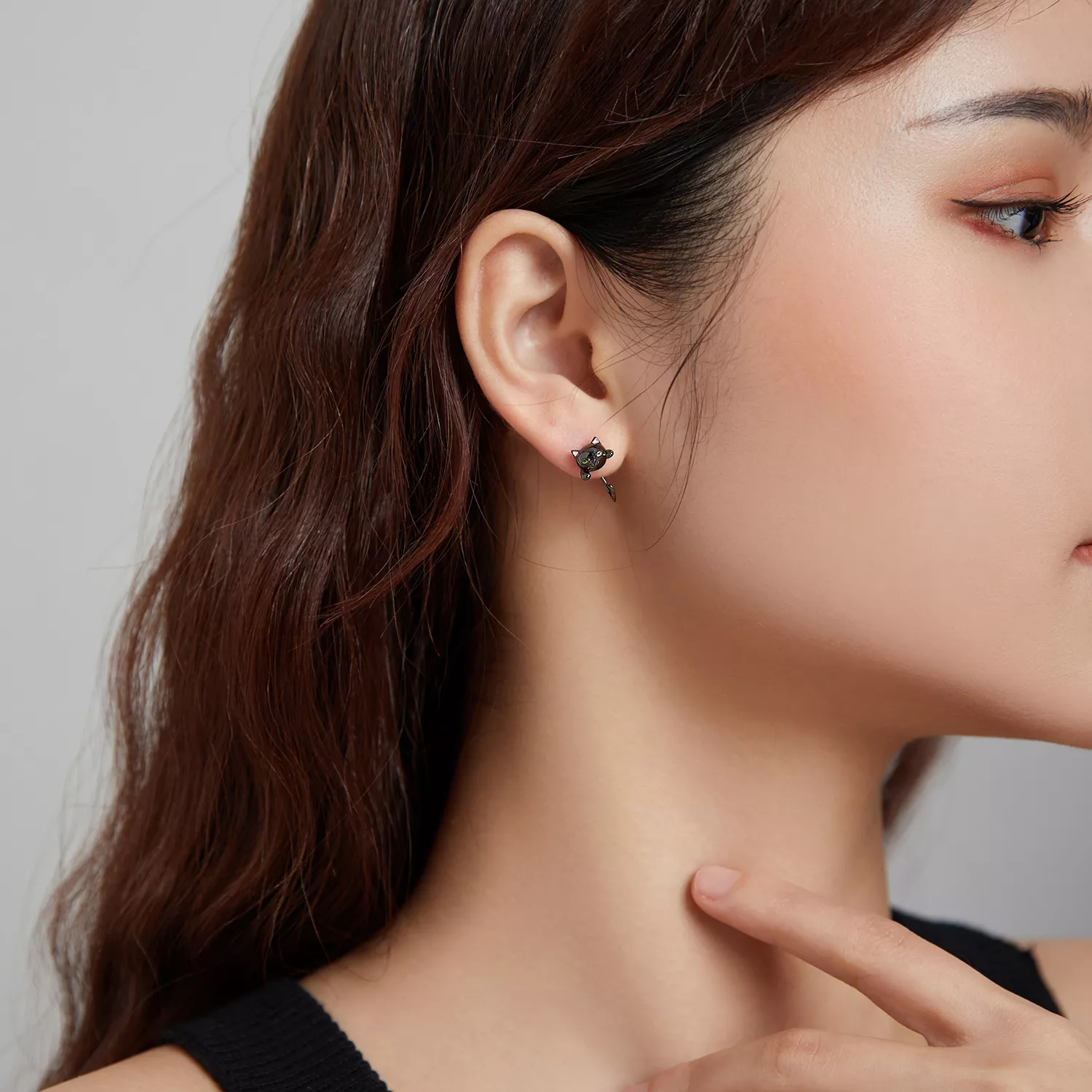 Brincos Petit Gato life Pandora - SCE1125