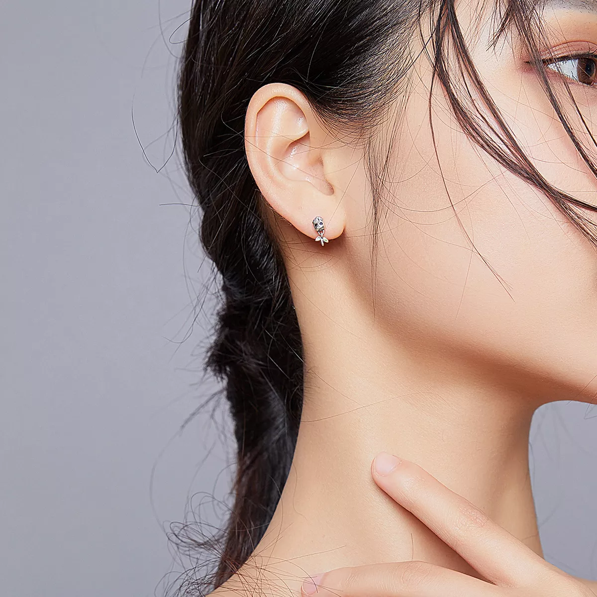 Brincos Petit Groot life Pandora - SCE900