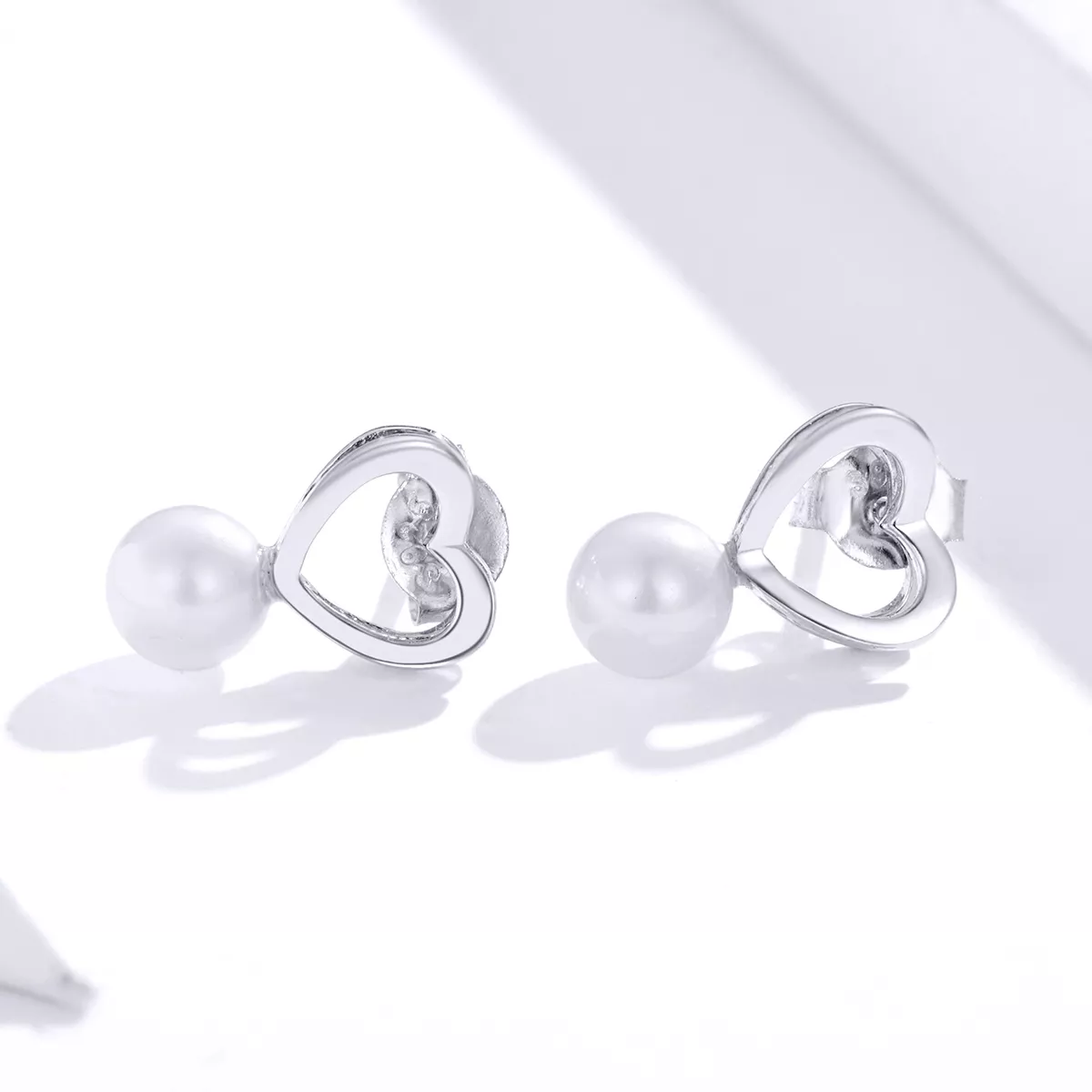 Brincos Petit Pearl Drop estilo Pandora - SCE869