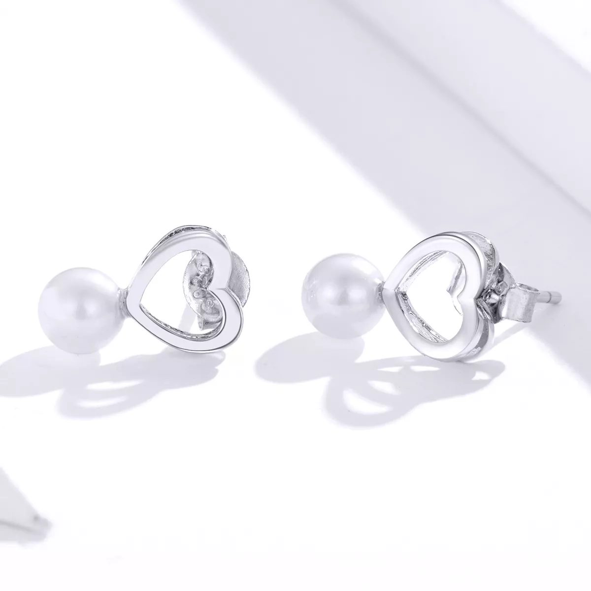 Brincos Petit Pearl Drop estilo Pandora - SCE869