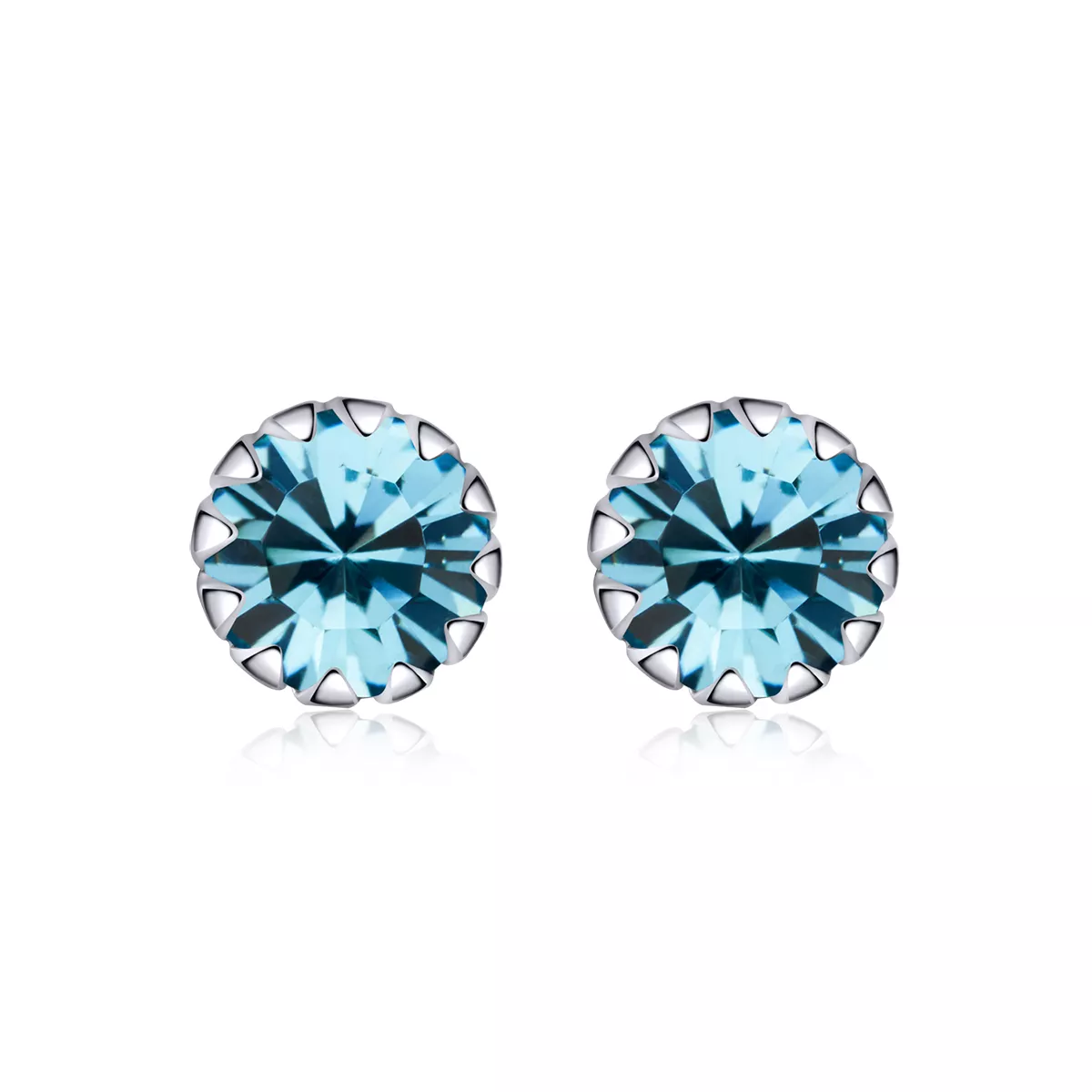 Brincos Petit Pedra de nascimento de dezembro estilo Pandora - SCE862-12