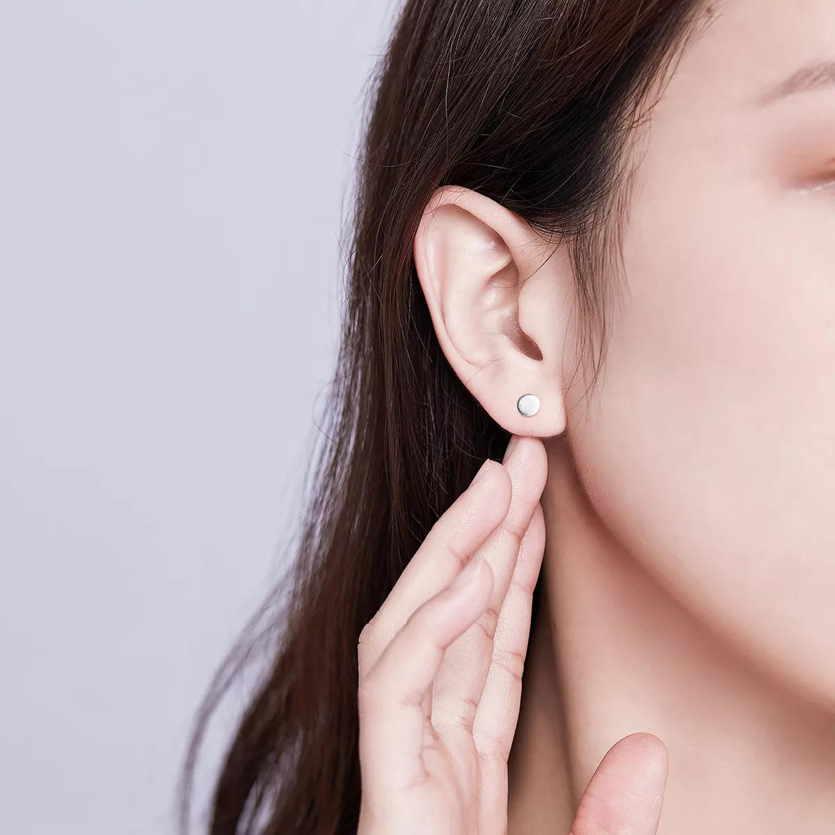 Brincos Petit Peça Redonda Pequena estilo Pandora - SCE693