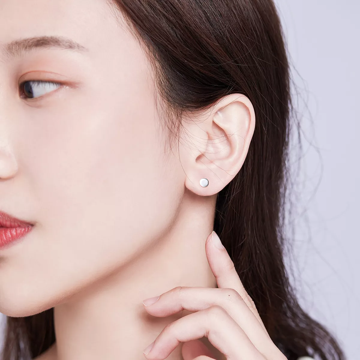 Brincos Petit Peça Redonda Pequena estilo Pandora - SCE693