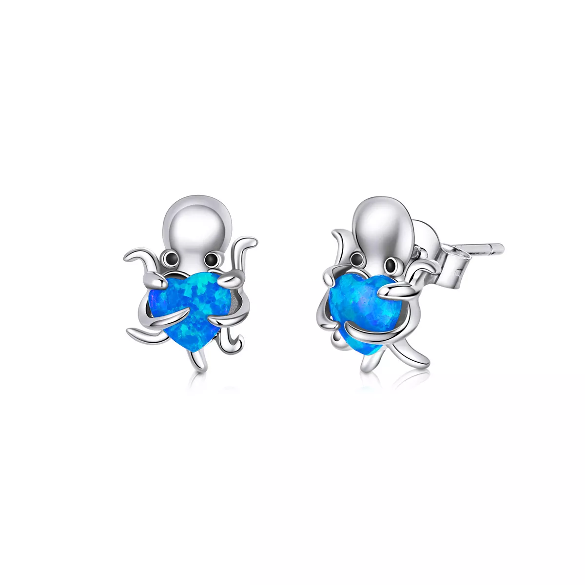 Brincos Petit Polvo adorável estilo Pandora - SCE881