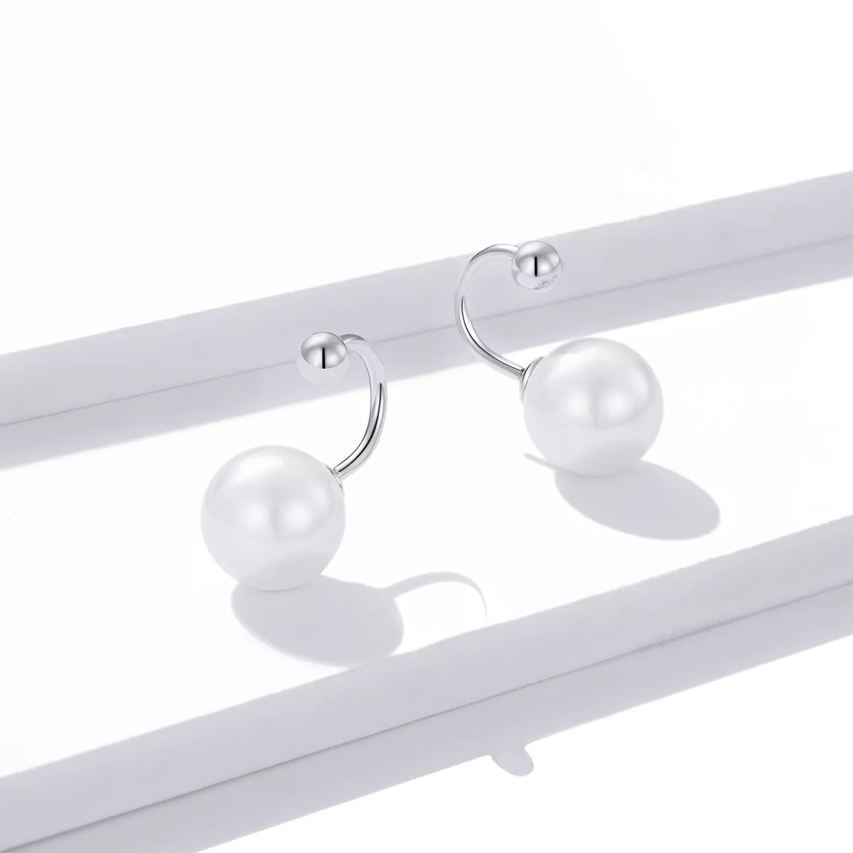 Brincos Petit Pérola Simples estilo Pandora - BSE438