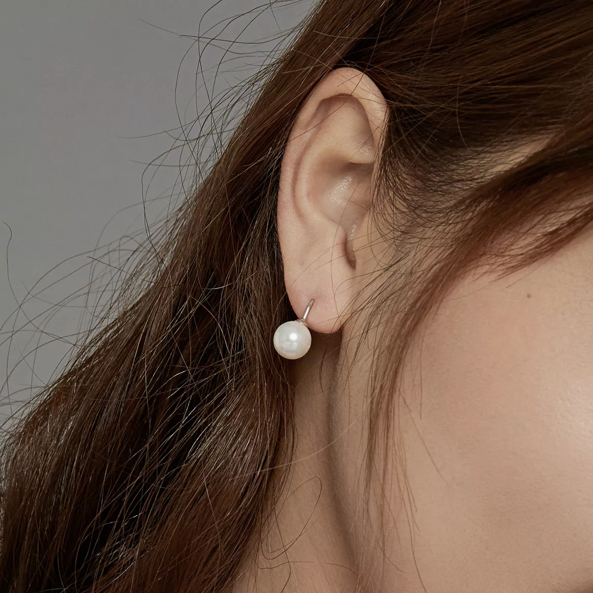 Brincos Petit Pérola Simples estilo Pandora - BSE438