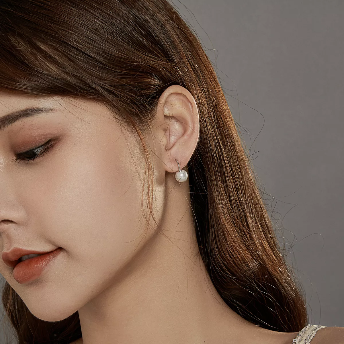 Brincos Petit Pérola Simples estilo Pandora - BSE438