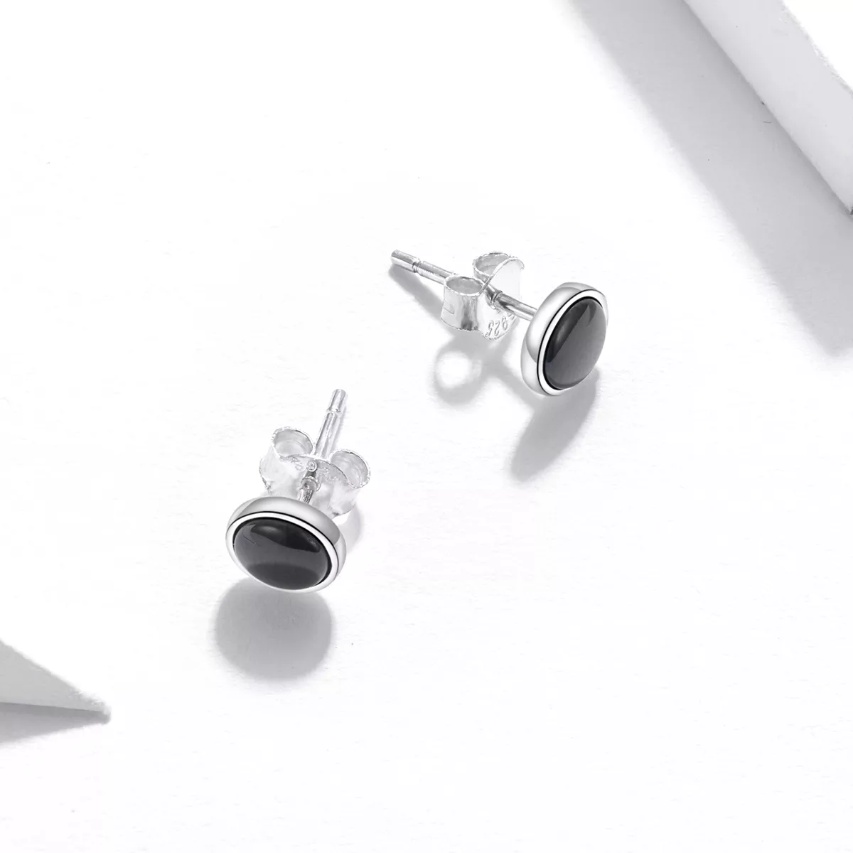 Brincos Petit Rotundidade estilo Pandora - SCE1112